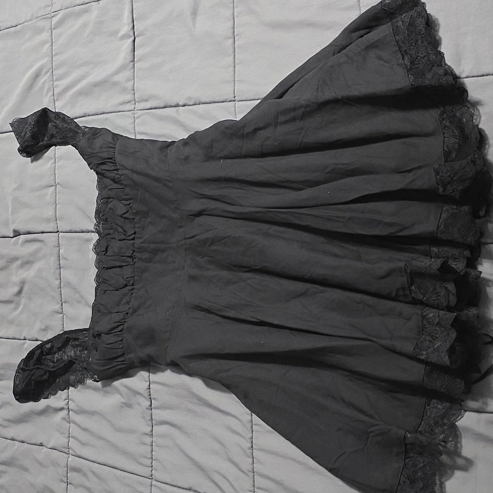 House of CB Black Lace Mini Dress - Picture 5 of 10